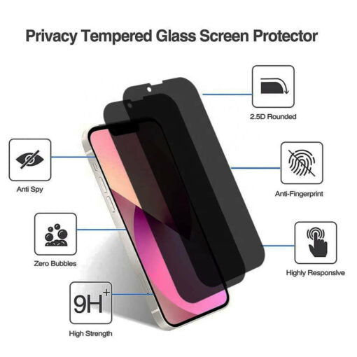 Privacy Screen Protectors For Vivo X80 Pro